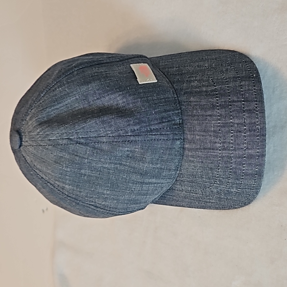 North Face Women's Chambray Denim Adjustable Button Back Closure Baseball Cap